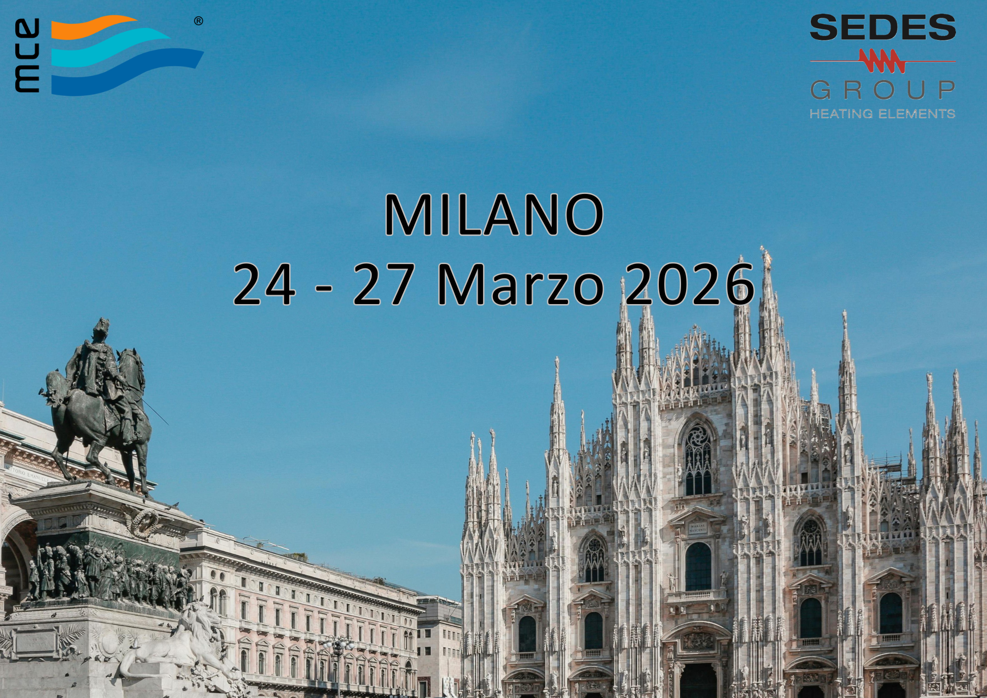 SEDES GROUP PARTECIPA ALLA FIERA MCE MILANO 2026